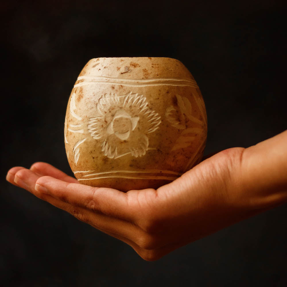 Ceremonial Cacao Kit - Cacao, Candles, & Jícara