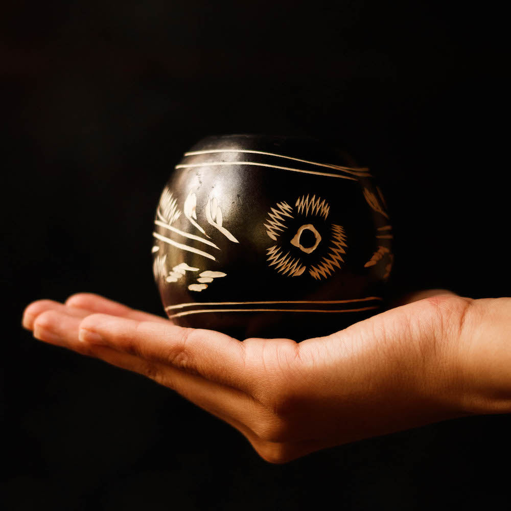 Ceremonial Cacao Kit - Cacao, Candles, & Jícara