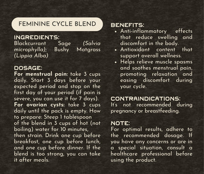 Mayan Healing Herbs - Feminine Cycle Blend