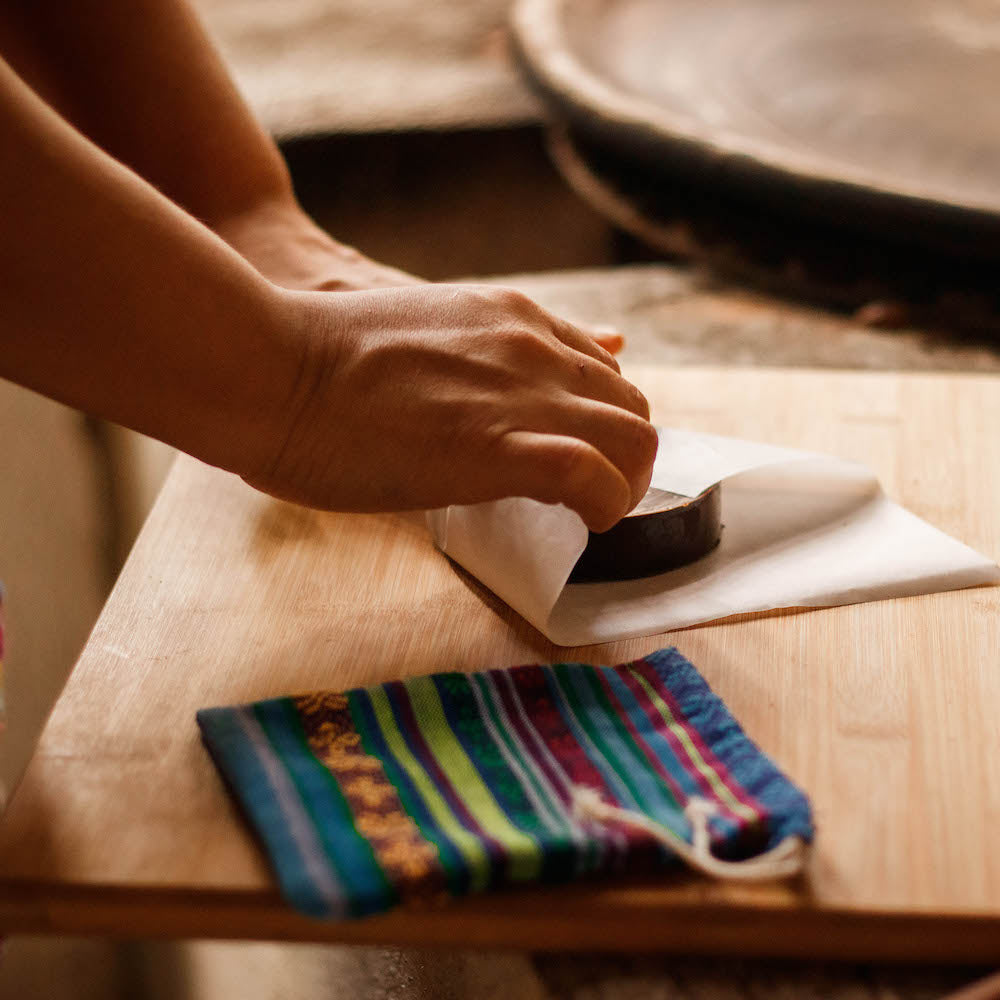 Ceremonial Cacao Kit - Contains Cacao, Candles, & Jícara